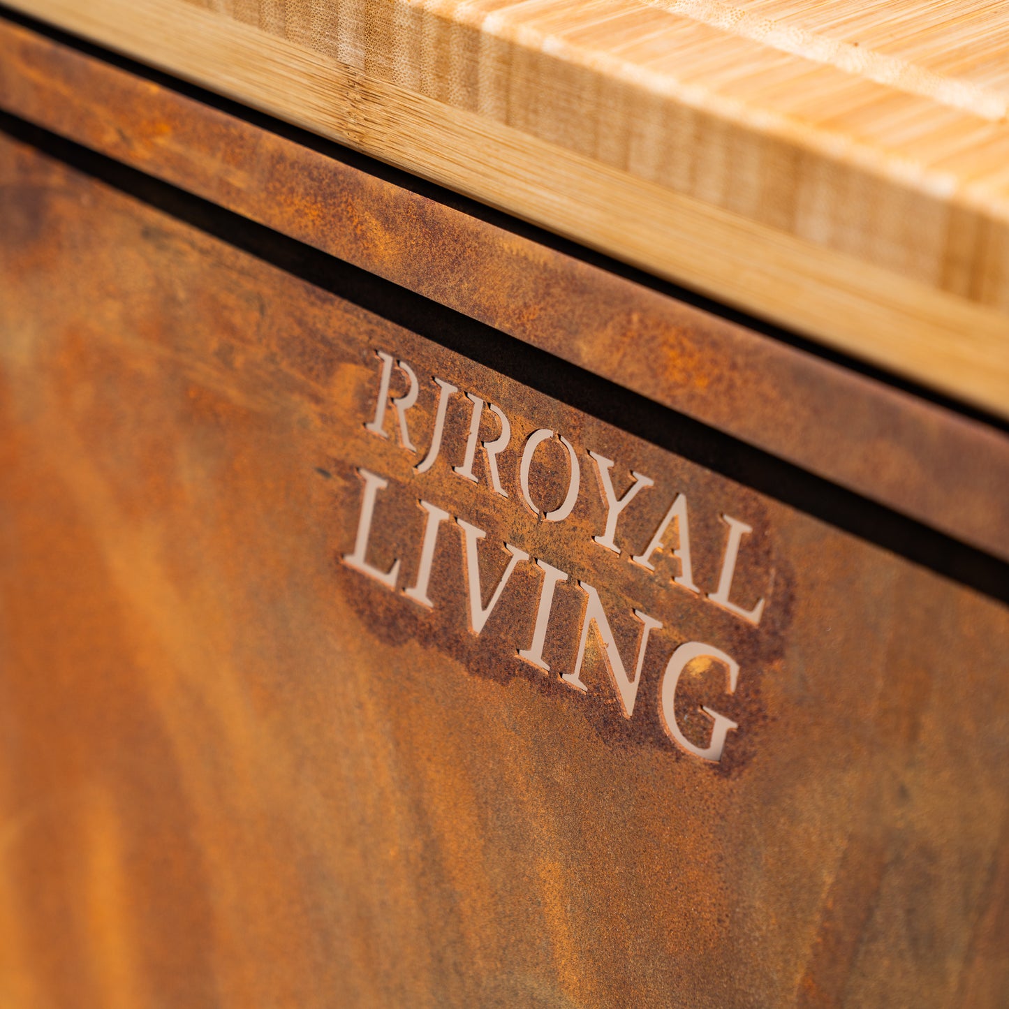 BBQ Plancha Table - Tabla Cortar Corten steel - Without cutting board