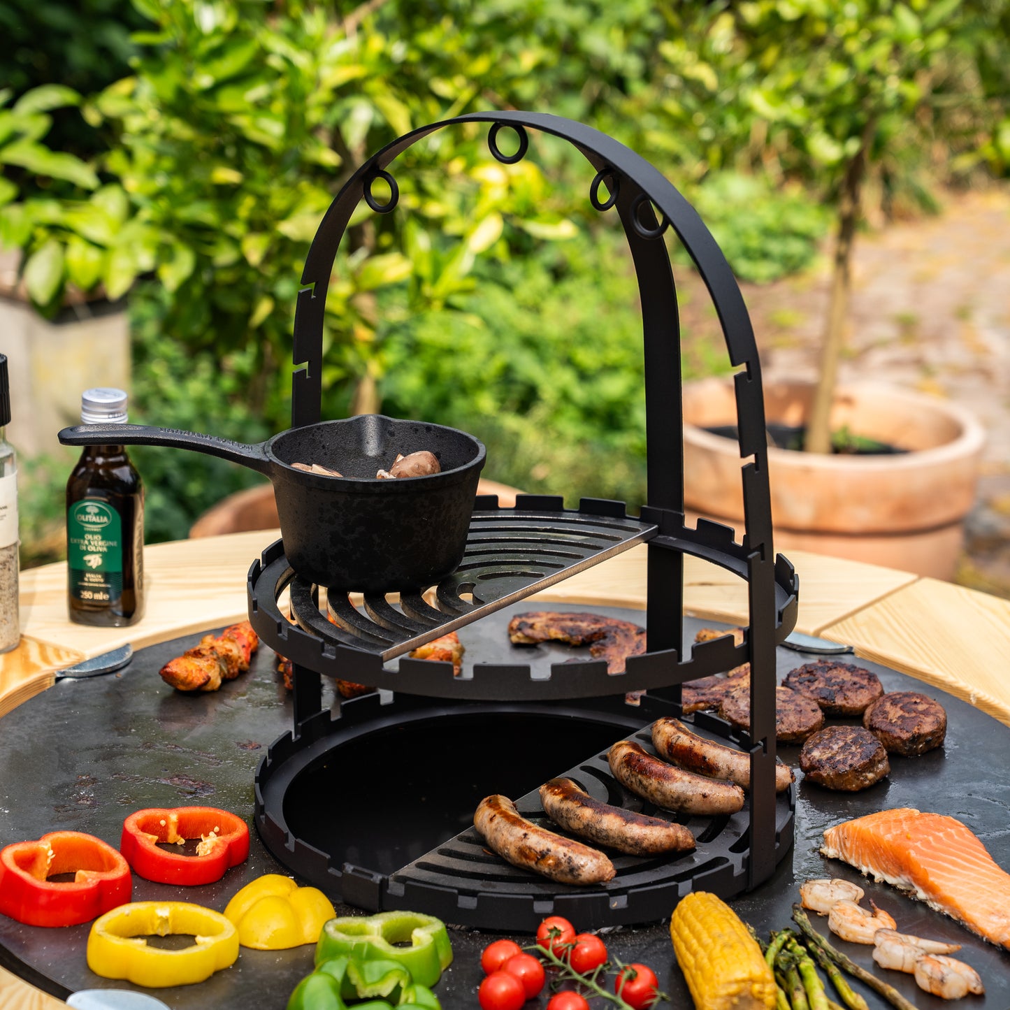 BBQ Plancha Pincho Cage